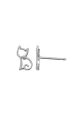 Boma CAT CUTOUT STUD EARRING