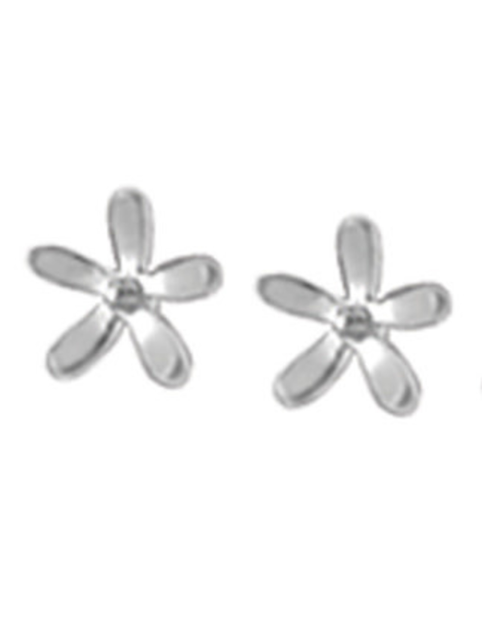 Boma DAINTY FLOWER STUD EARRING SILVER