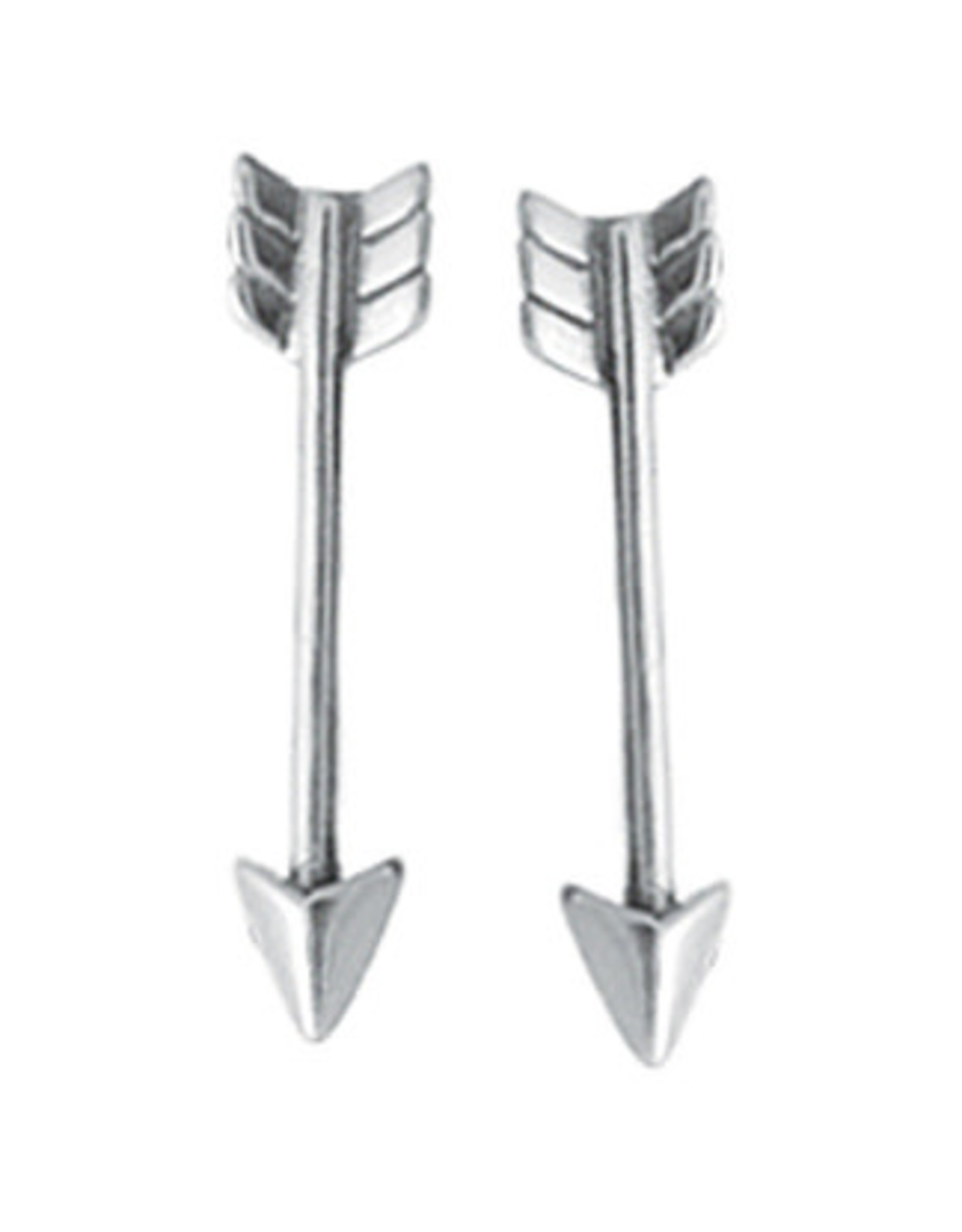 Boma ARROW POST EARRING SILVER