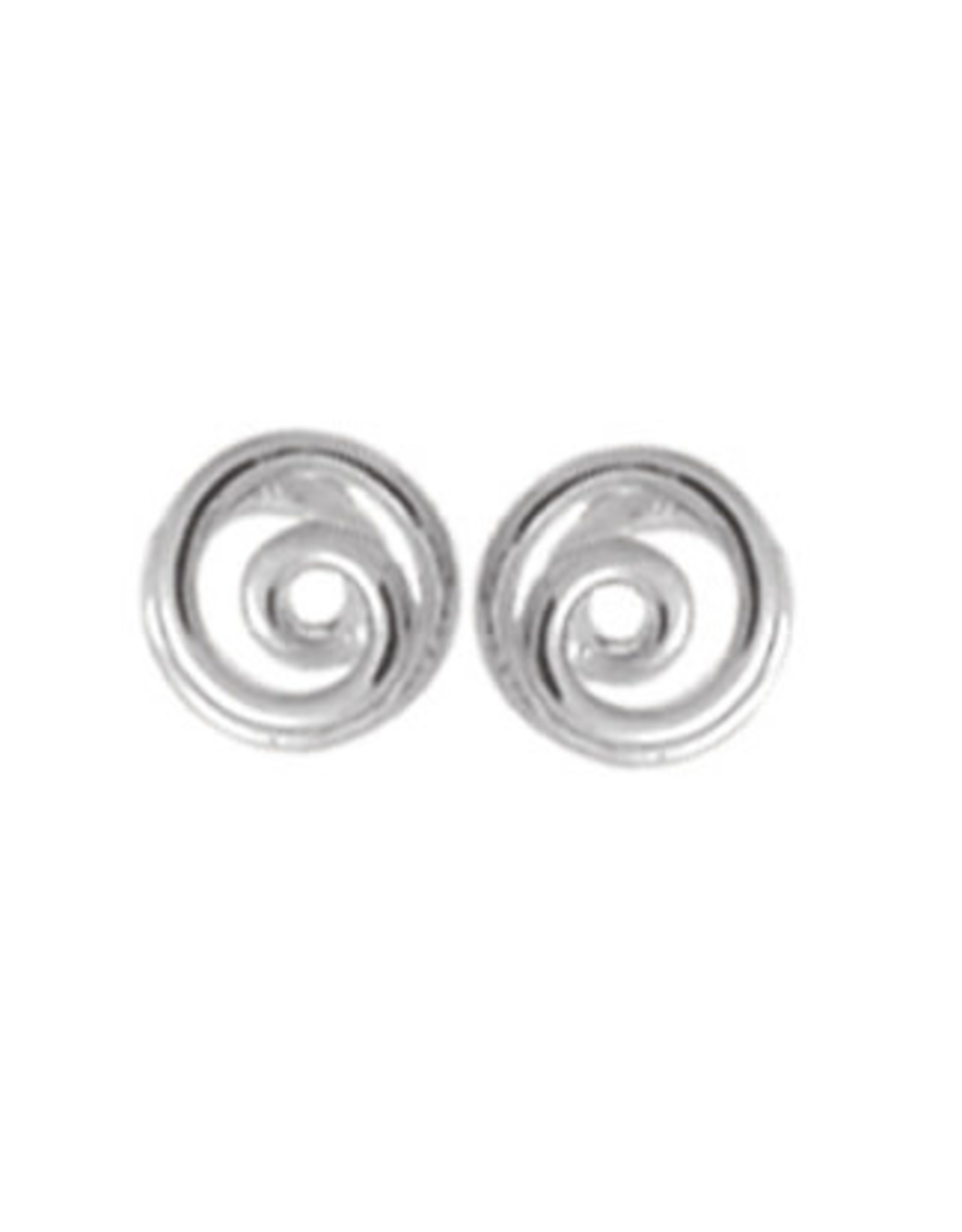 Boma SPIRAL STUD EARRING SILVER