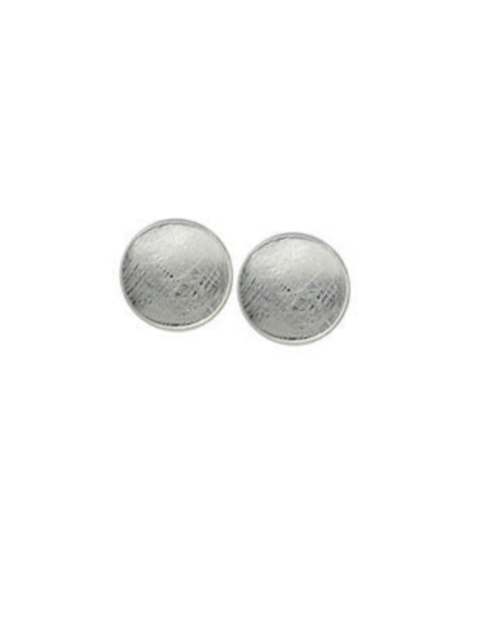 Boma ROUND STUD EARRING ICE SILVER