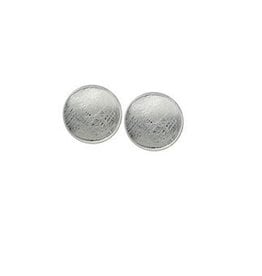 Boma ROUND STUD EARRING ICE SILVER