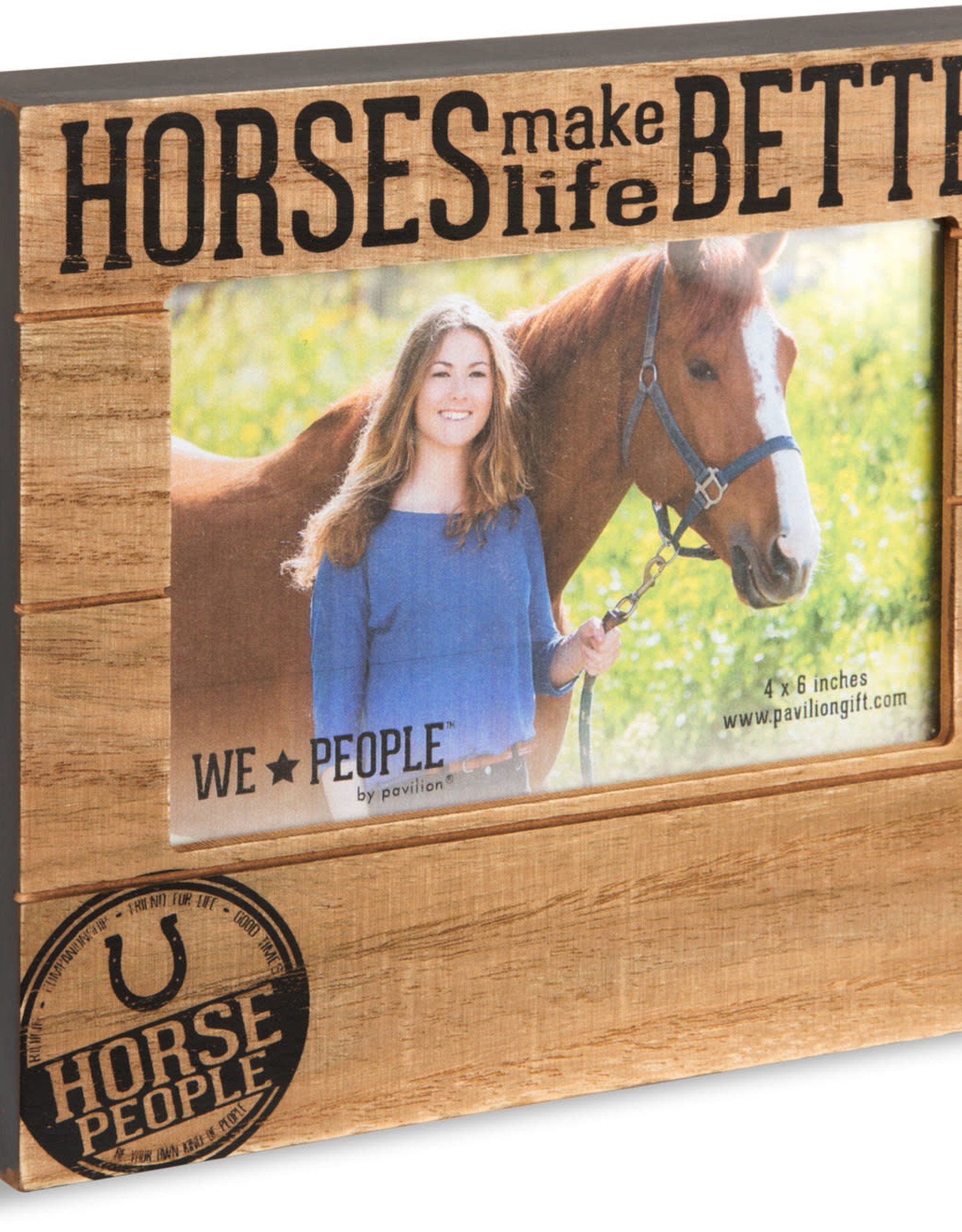 Pavilion Gift HORSE PEOPLE FRAME