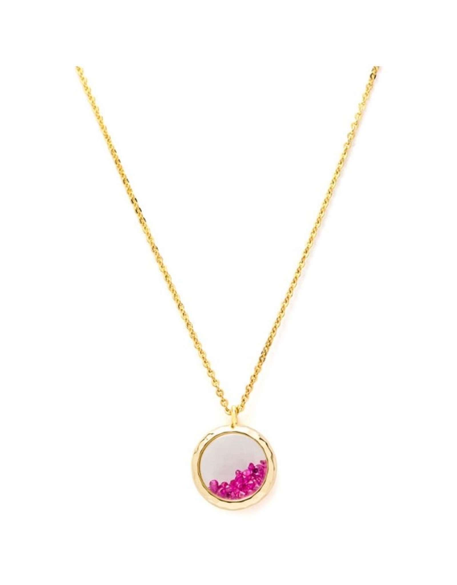 Laura Janelle BIRTHSTONE GOLD NECKLACE