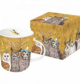 Paper Products Designs OWL FAMILY MUG IN A BOX