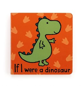 JellyCat IF I WERE A DINOSAUR BOOK