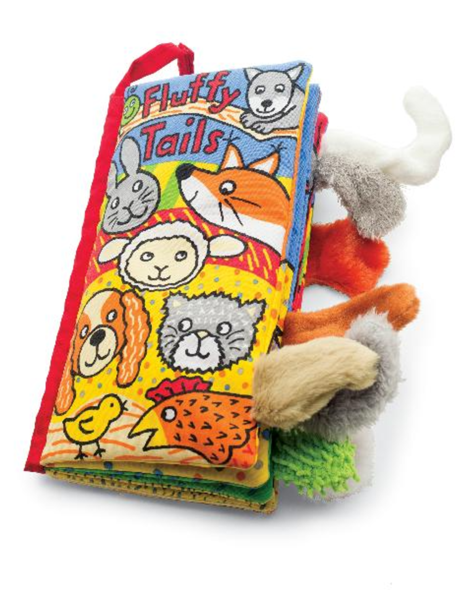 JellyCat FLUFFY TAILS BOOK