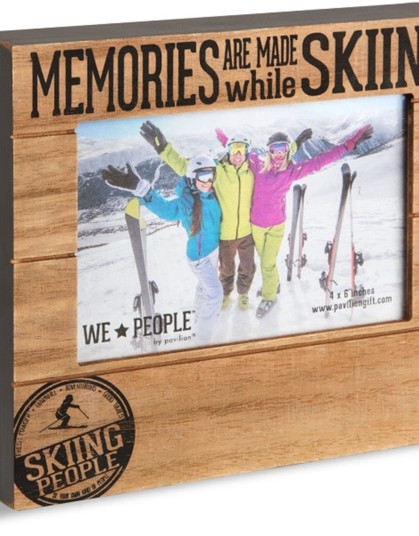 Pavilion Gift SKIING PEOPLE FRAME