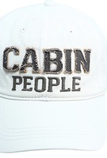 Pavilion Gift CABIN PEOPLE WHITE HAT