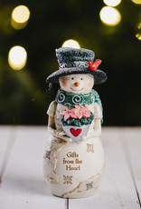 Pavilion Gift FROM THE HEART BIRCHHEARTS SNOWMAN