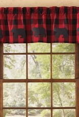 Park Designs BUFFALO CHECK BEAR VALANCE