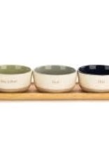 Demdaco SERVING BOWL DIP SET WITH TRAY