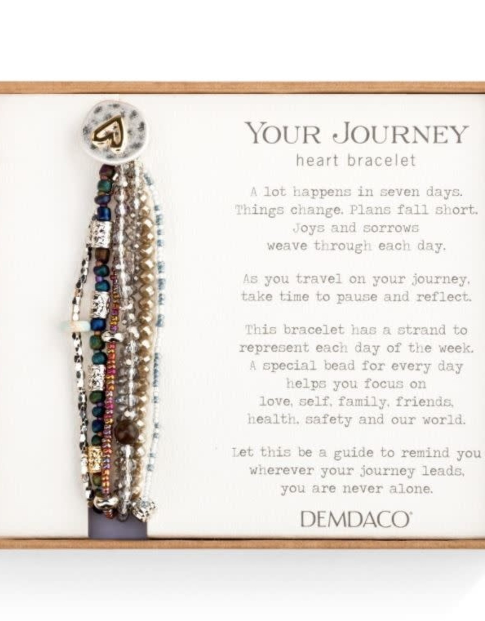 Demdaco BEADED LOVE BRACELET