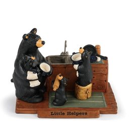 Demdaco LITTLE HELPERS BEAR FIGURINE