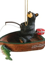 Demdaco FISHERBEAR BOAT ORNAMENT