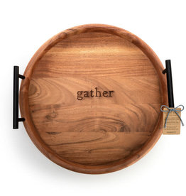 Demdaco GATHER WOOD SERVING TRAY