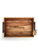 Demdaco BE OUR GUEST WOOD SERVING TRAY