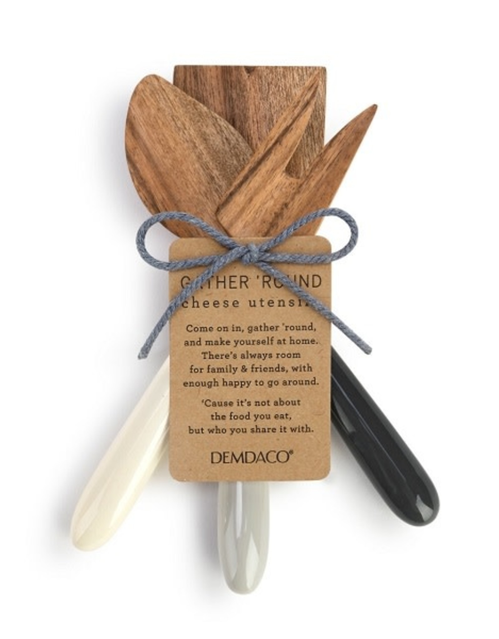 Demdaco ACACIA CHEESE KNIFE SET/3