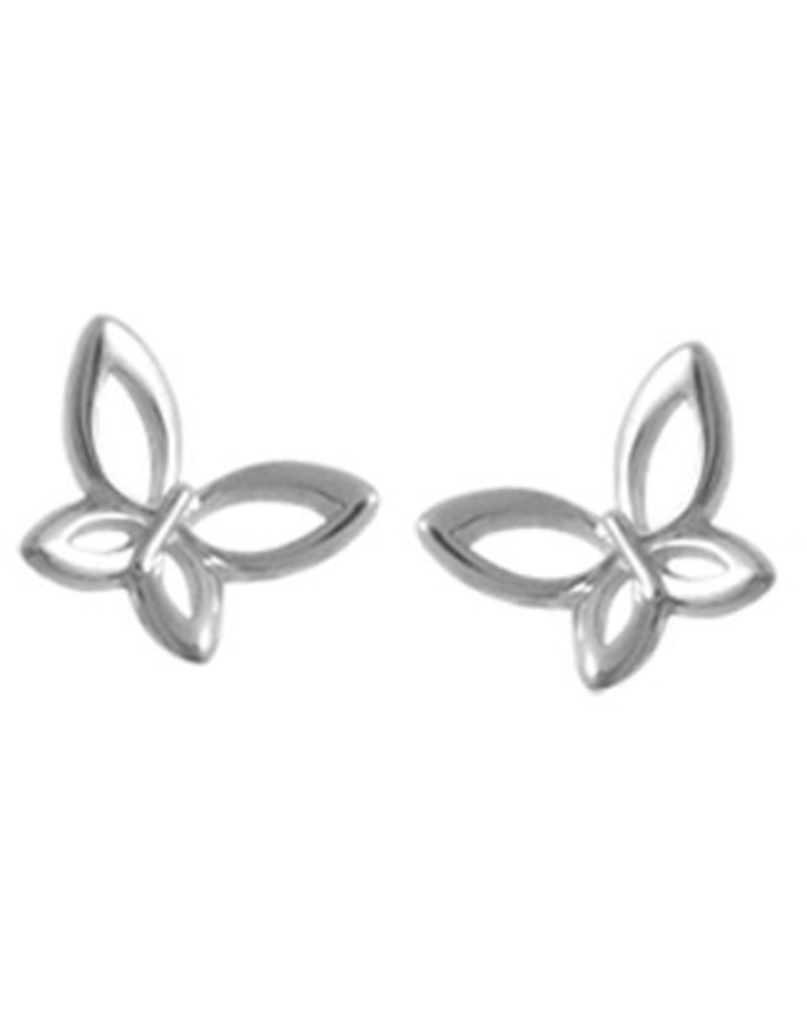 Boma OPEN BUTTERFLY STUD EARRING