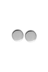 Boma ROUND STUD EARRING SILVER