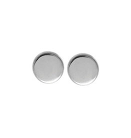 Boma ROUND STUD EARRING SILVER