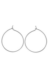 Boma .8" HOOP EARRING