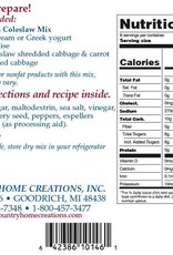 Country Home Creations MOM'S COLESLAW MIX - makes 2 batches