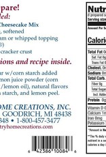 Country Home Creations NO BAKE LEMON CHEESECAKE MIX