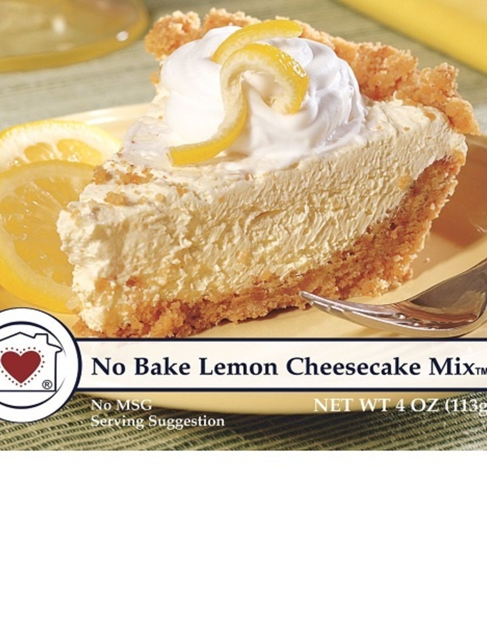 Country Home Creations NO BAKE LEMON CHEESECAKE MIX