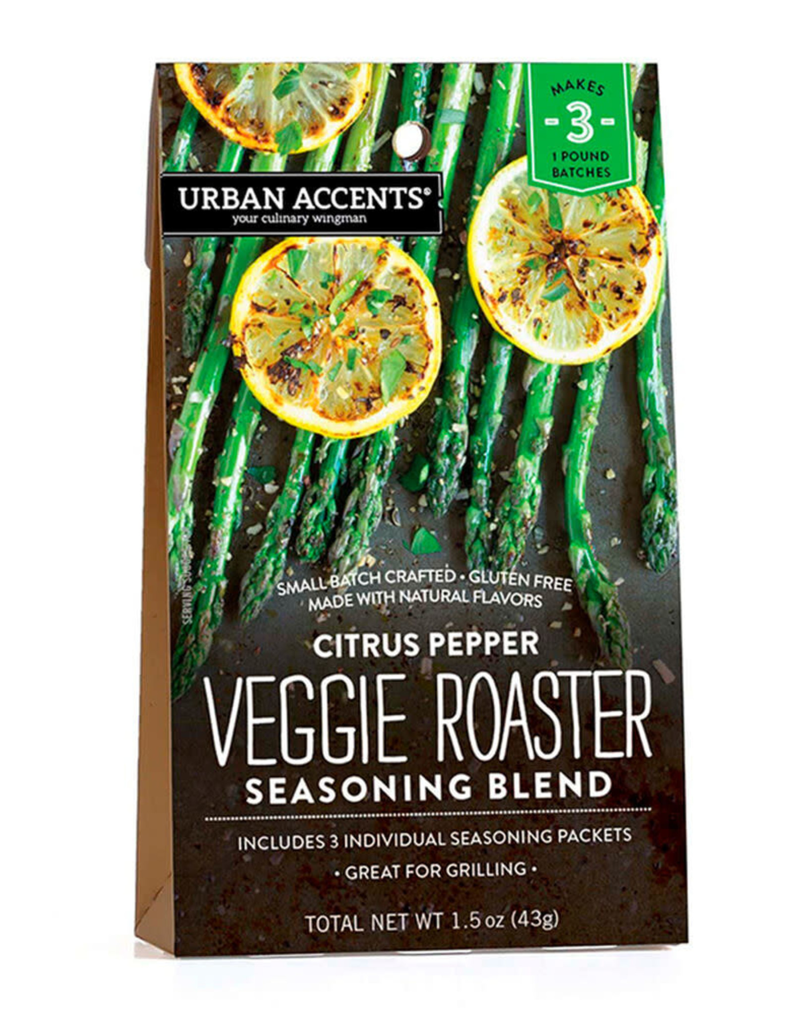 Urban Accents CITRUS PEPPER VEGGIE ROASTER SEASONING BLEND