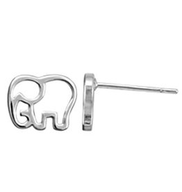 Boma ELEPHANT CUTOUT STUD EARRING