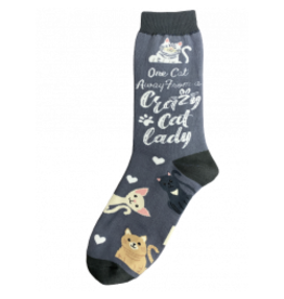 E and S CAT HAPPY TAILS SOCKS