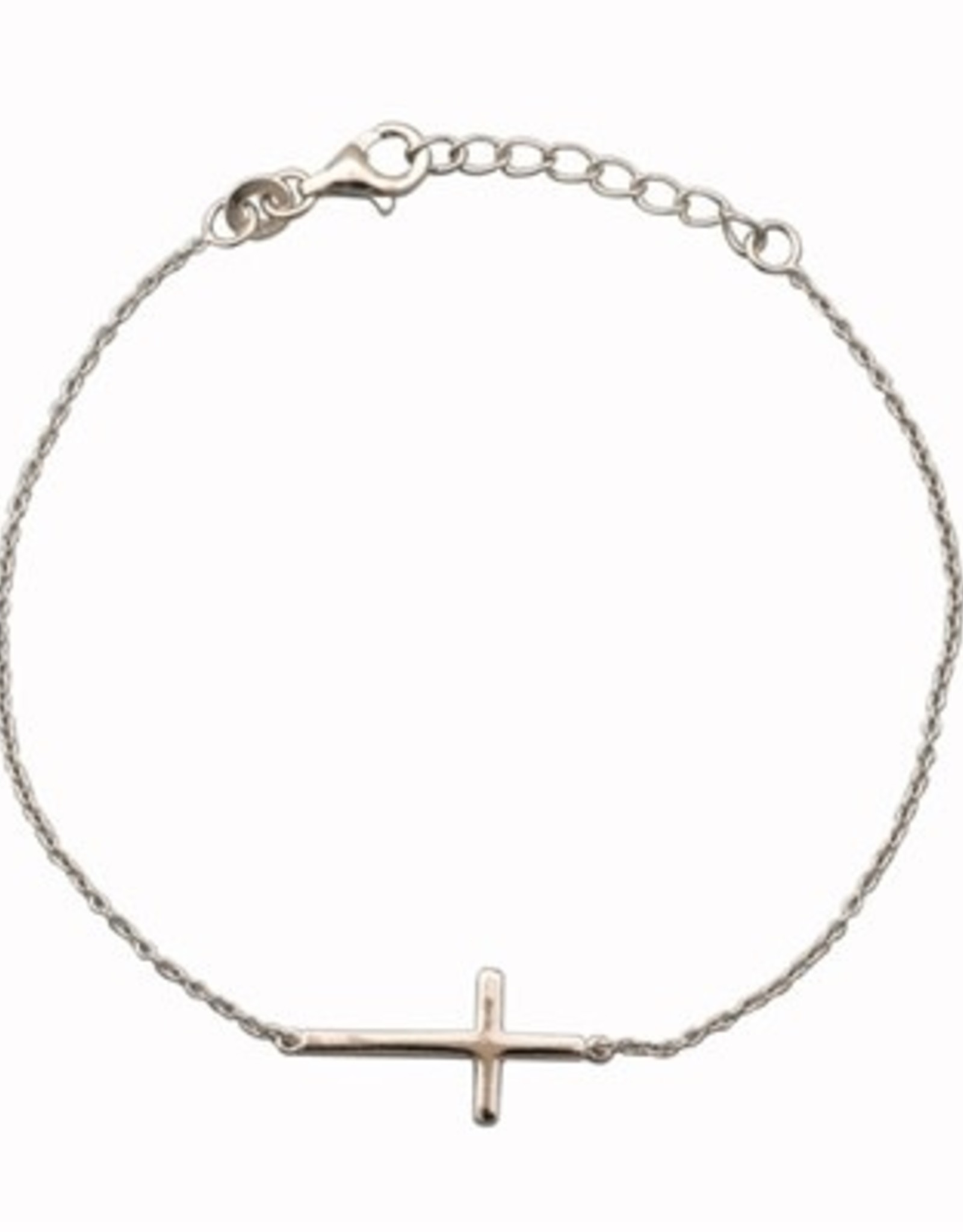 Chain and Hoop/Siloro CROSS BRACELET