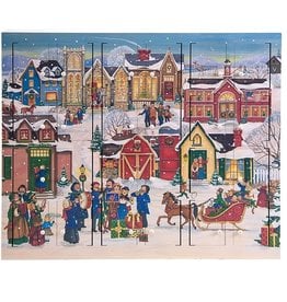 Byers Choice CHRISTMAS VILLAGE ADVENT CALENDAR