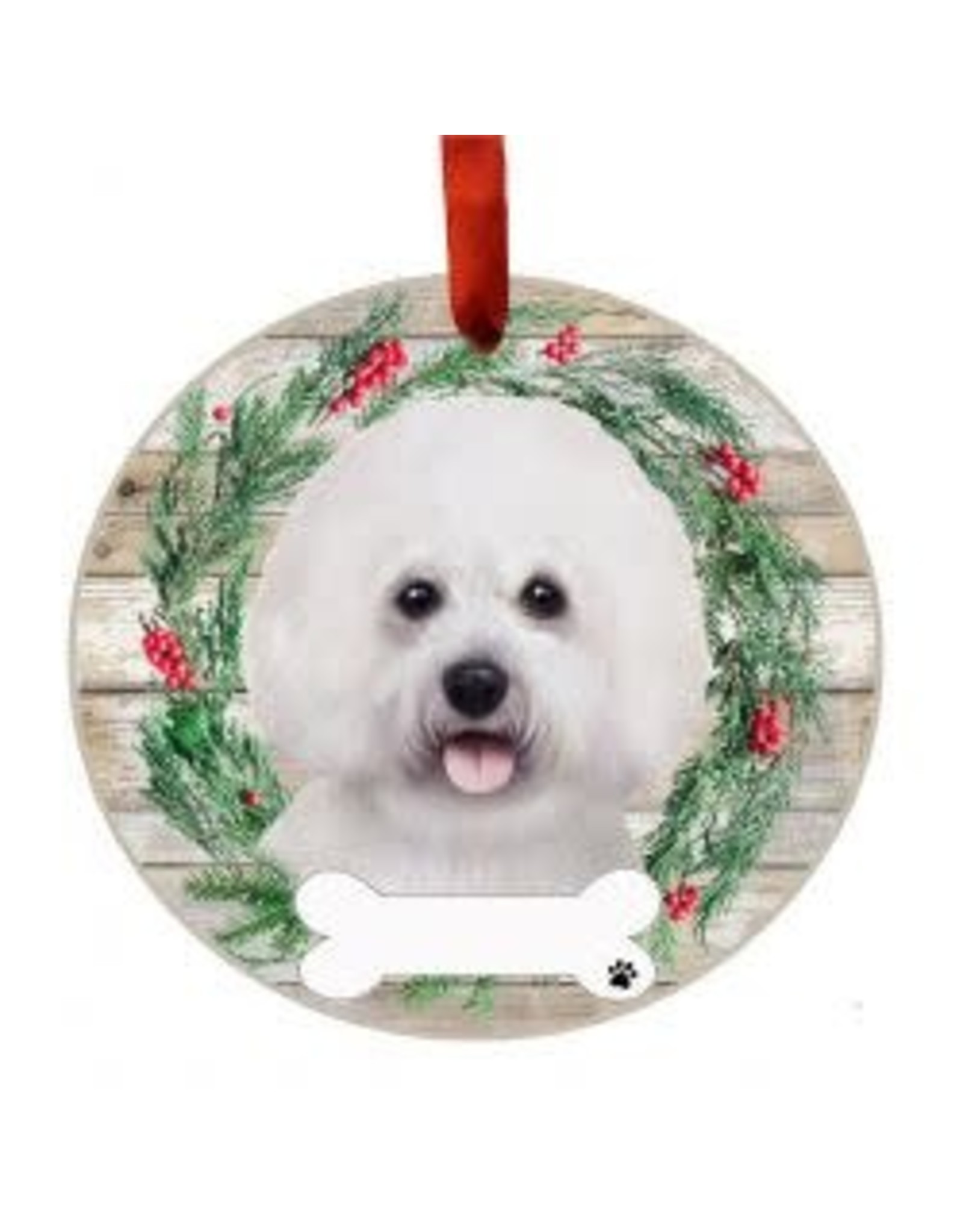 bichon ornament