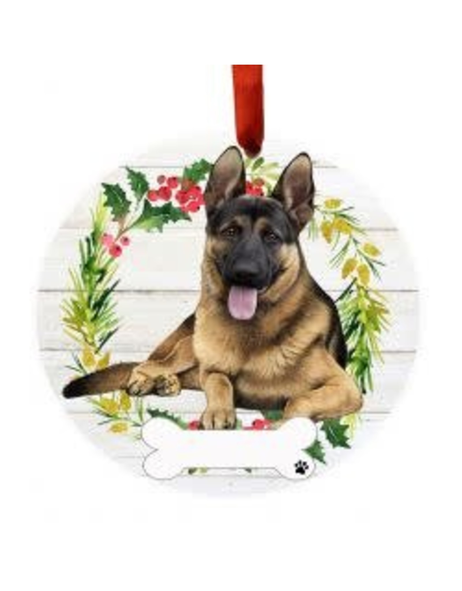 german shepherd ornament