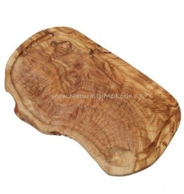Naturally Med OLIVE WOOD CARVING BOARD 15.5"