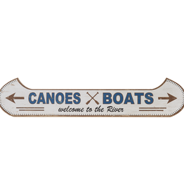 Ganz CANOES BOATS SIGN