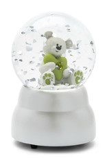 Demdaco BIRTHSTONE BEAR WATER GLOBE