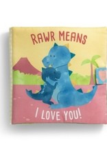 Demdaco RAWR I LOVE YOU SOFT BOOK