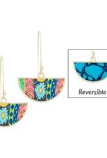 Jilzarah HALF SHELL EARRING - reversible