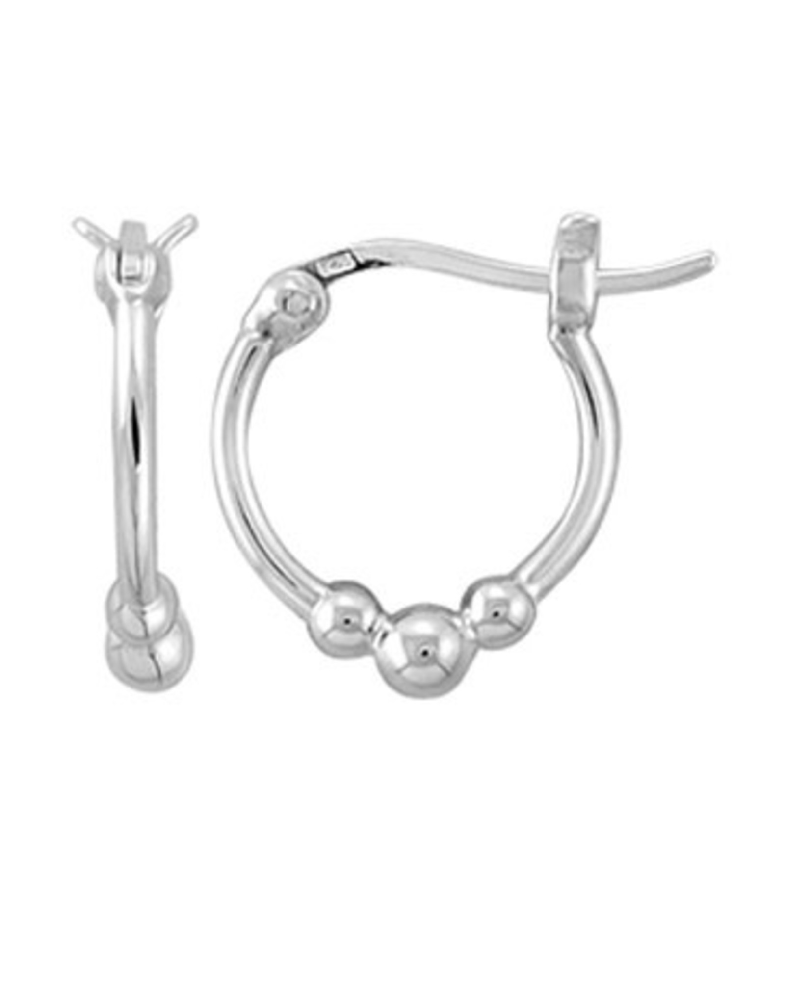 Boma BALL TRIO HOOP EARRING