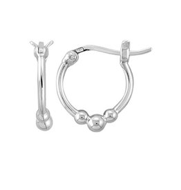 Boma BALL TRIO HOOP EARRING