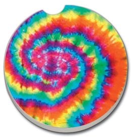 Counter Art TIE DYE CAR COASTER