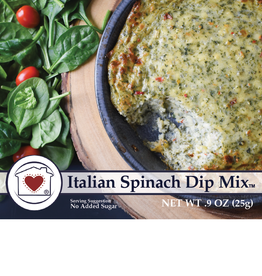 Country Home Creations ITALIAN SPINACH DIP MIX - serve warm or cold