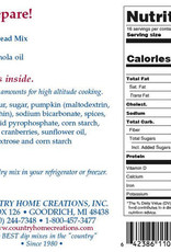 Country Home Creations CRANBERRY PUMPKIN BREAD MIX