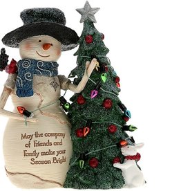 Pavilion Gift FRIENDS & FAMILY BIRCHHEARTS SNOWMAN