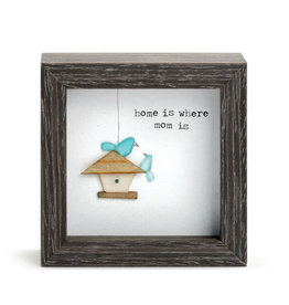 Demdaco HOME IS WHERE MOM IS SHADOW BOX