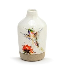 Demdaco PEEWEE RED FLOWER VASE