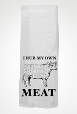 Twisted Wares I RUB MY OWN MEAT KITCHEN TOWEL
